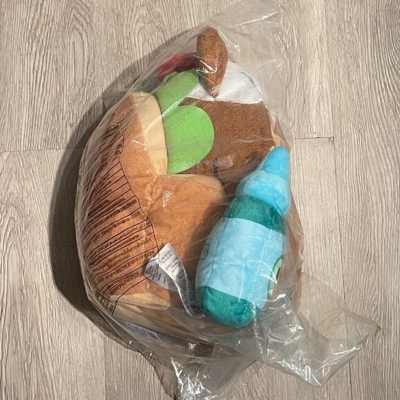 Chip Falafel Pita Pocket Disney Munchlings Plush, Street Food - Picture 4 of 8